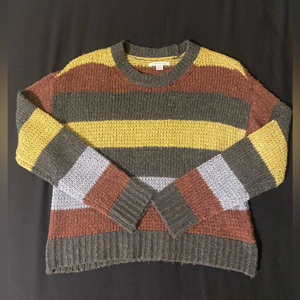 Multicolored Striped Sweater